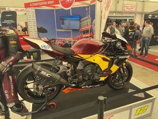 GBR kryty motoru přímo na stroji. #veletrhletnany #veletrhletnany2025 #veletrhmotocykl2025 #titaniumpro_racing #hefty